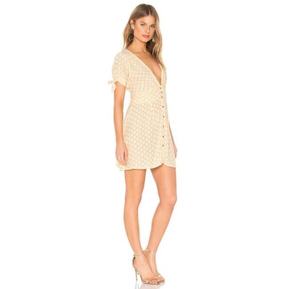 Faithfull The Brand Le Marais Dot Marianne Dress - Picture 3 of 4